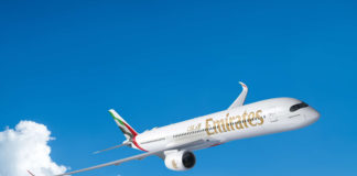 Emirates anuncia destinos com novos A350