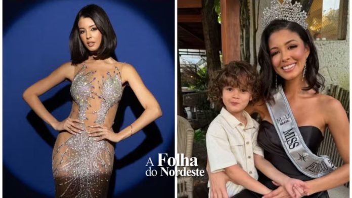 Pernambucana e eleita Miss Universo Brasil 2024 1a mae casada a vencer