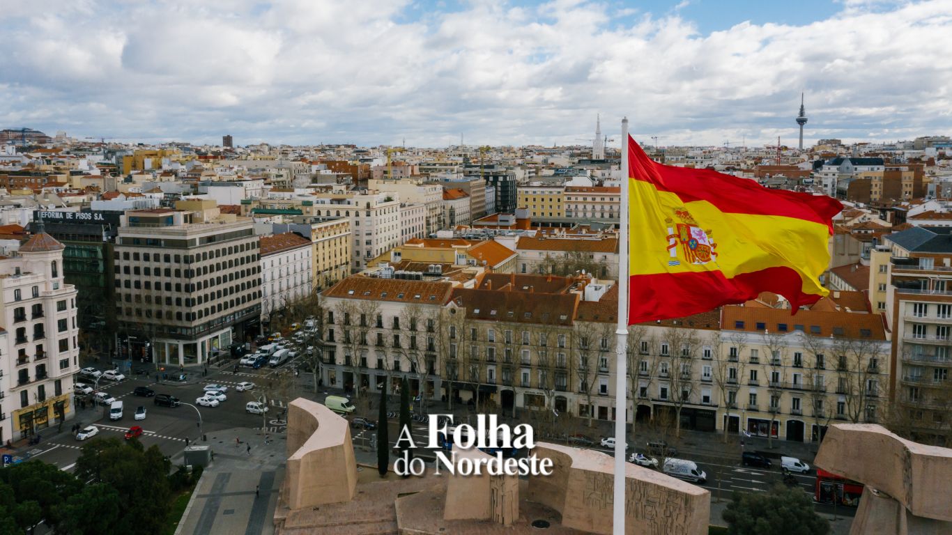 Os espanhóis protestam contra turistas