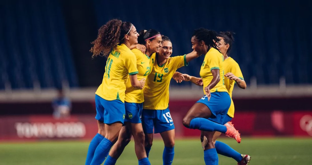 Transmissão de futebol feminino na TV aberta