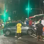 Cinco torcedores são atropelados perto da Fonte Nova após BaVi